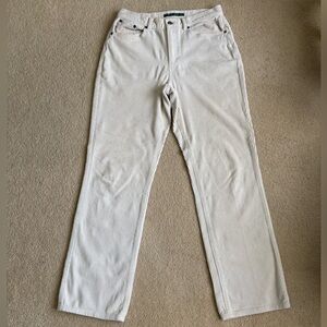 Ralph Lauren Jeans CO Cream Women's Corduroy Pants